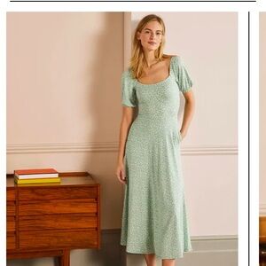 Boden Square Neck Maxi Dress
